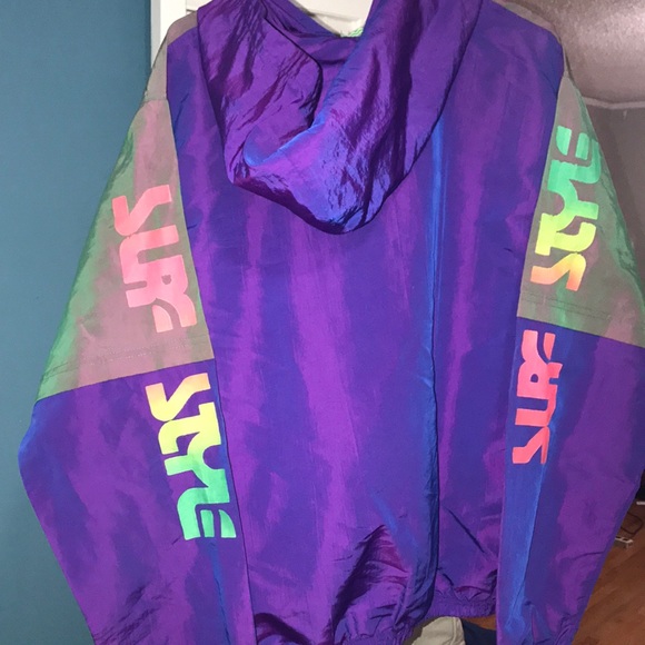 Surf Style Vintage Windbreaker jacket - Picture 3 of 3